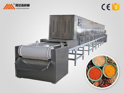 微波設備在調味品中的主要應用方向